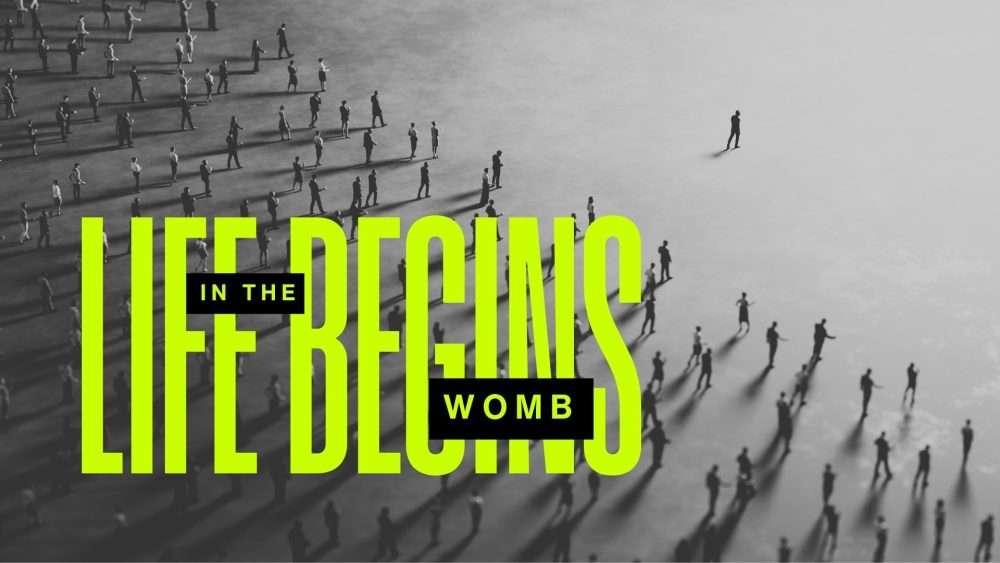 Life Begins In The Womb